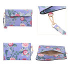 Passage - 4er-Set, Handtasche, Crossbody Tasche, Clutch und Brieftasche mit Blumen Muster, Lila image number 5