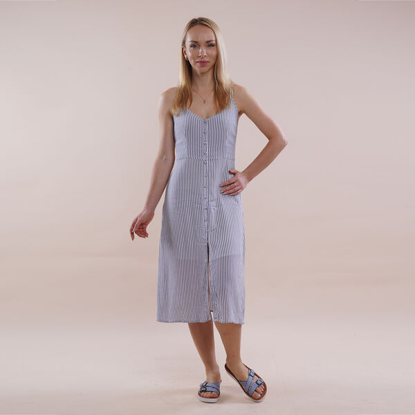 LA MAREY - Schnalle Sandalen, Gr&ouml;&szlig;e 36, Blau image number 2