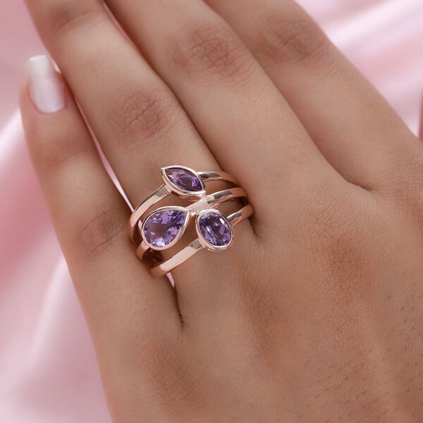 AA Rose De France Amethyst-Ring - 2,44 ct. image number 3