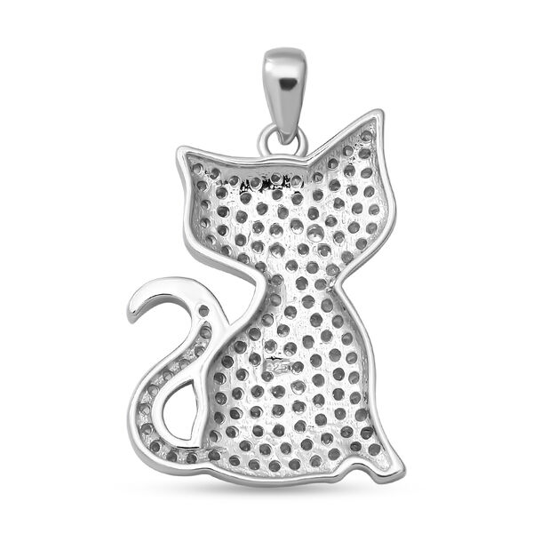 Lustro Stella - Weißer Zirkonia-Anhänger, 925 Silber rhodiniert ca. 2.00 ct image number 3