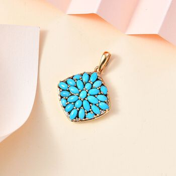 Sleeping Beauty T&uuml;rkis Anh&auml;nger - 2,21 ct.