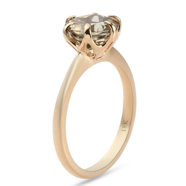 ILIANA AAAA Turkizit Ring 750 Gelbgold  ca. 2,17 ct image number 3