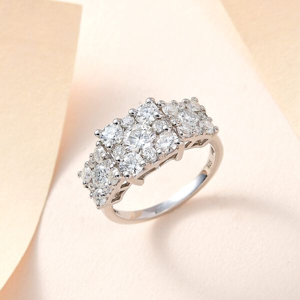 Moissanit Ring, ca. 2.23 ct image number 7