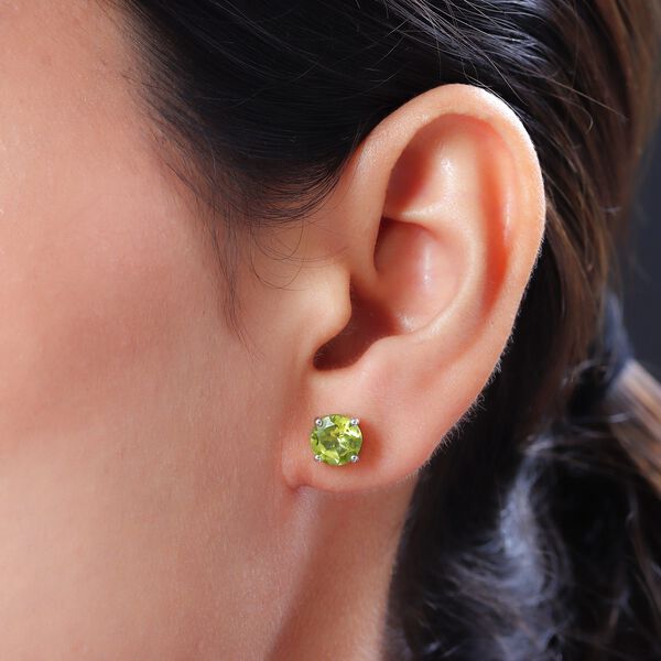 Peridot Ohrstecker image number 3