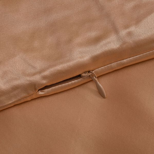 Serenity Night 100% Maulbeerseide Sommerseidendecke mit Seidenf&uuml;llung, Daunenkissen und Seidenkissenbezug, Ros&eacute;gold image number 17