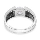 LUSTRO STELLA - Weißer Zirkonia Ring 925 Silber rhodiniert (Größe 16.00) ca. 1,35 ct image number 3