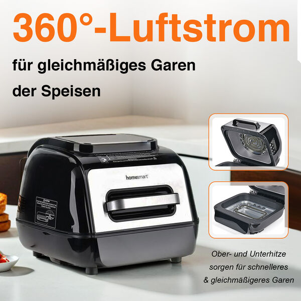 HOMESMART Foodi Steam Grill Air-Fryer image number 3