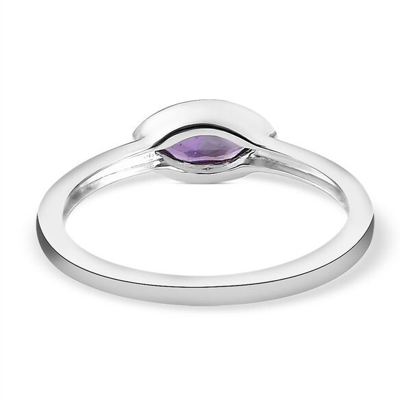 Afrikanischer Amethyst Ring 925 Silber  ca. 0,35 ct image number 4