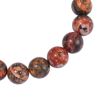 Leopard Jaspis Armband Flexibel cm  ca. 138,95 ct.