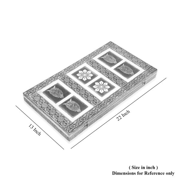 Schmuckaufbewahrungsbox im Vintage-Look, Eulen-Prägung image number 8