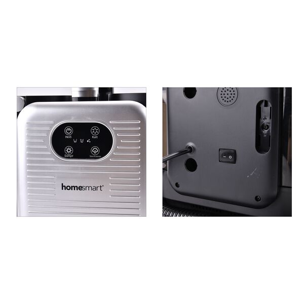 HOMESMART Tragbarer Teppich- und Polsterreiniger mit starker Saugkraft, 40x26x32 cm, Grau image number 9