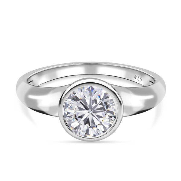 Moissanit Ring - 1,18 ct.