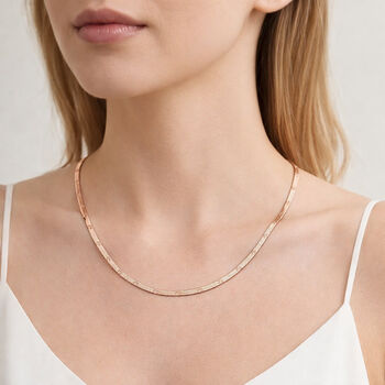 Fischgr&auml;ten-Gliederkette, 50 cm