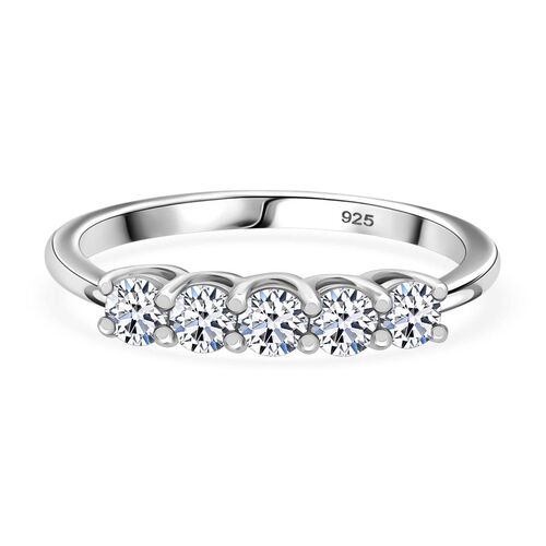 LUXURIANT DIAMOND - Lab Grown Diamant SI-GH Ring 925 Silber rhodiniert (Größe 17.00) ca. 0,50 ct image number 0