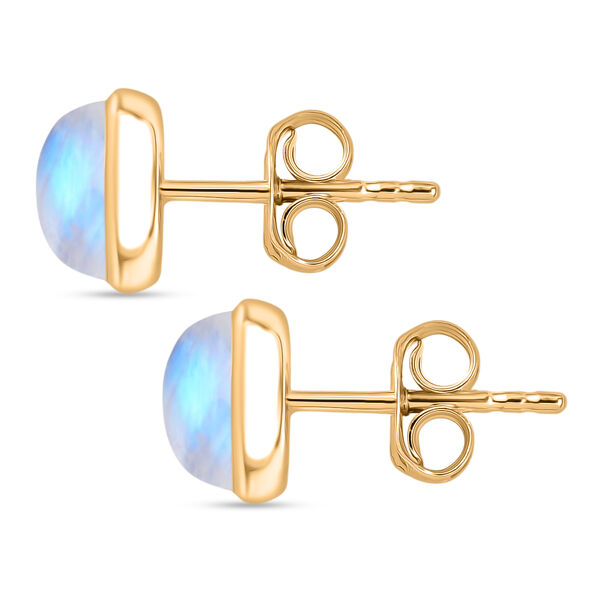 D'Joy AA Regenbogen Mondstein Ring und Ohrringe image number 11