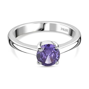 3er-Set- Tansanit kubisches Zirkonia-Schmuckset - 3,30 ct.