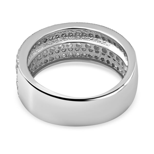 Lustro Stella - Weißer Zirkonia-Ring, 925 Silber rhodiniert  ca. 1,67 ct image number 3