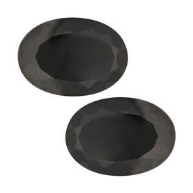 AAAA Shungite Oval 14x10 Faceted Cut, 7.90 ct