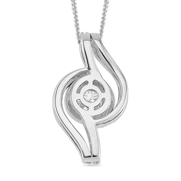 Moissanit Anh&auml;nger mit 45cm Kette - 1,62 ct. image number 5