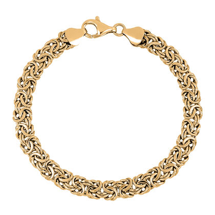 LA BELLA feinste handgefertigte Italienische 925 Silber vergoldet Armband ca. 20 cm ca. 11,00g