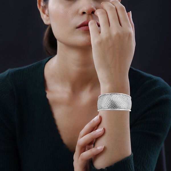 925 Silber Armreif ca. 19 cm ca. 32,40g image number 3