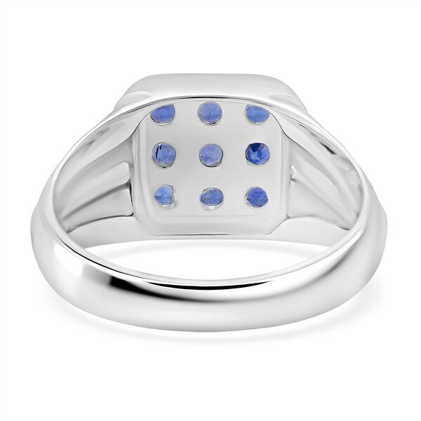 D'Joy AA Ceylon-Saphir Ring 925 Silber rhodiniert (Gr&ouml;&szlig;e 19.00) ca. 0,81 ct image number 5