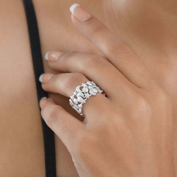 GP Celestial Kollektion- Kanchanaburi blauer Saphir Ring image number 4