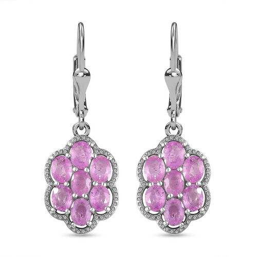 Ilakaka Rosa Saphir-Ohrhänger - 3,40 ct. image number 0