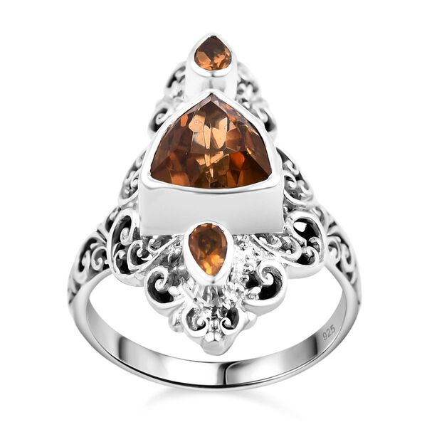 Royal Bali Kollektion - Citrin Ring - 3,87 ct. image number 0