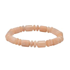 Flexibles Pfirsich-Aventurin Armband - 120 ct.
