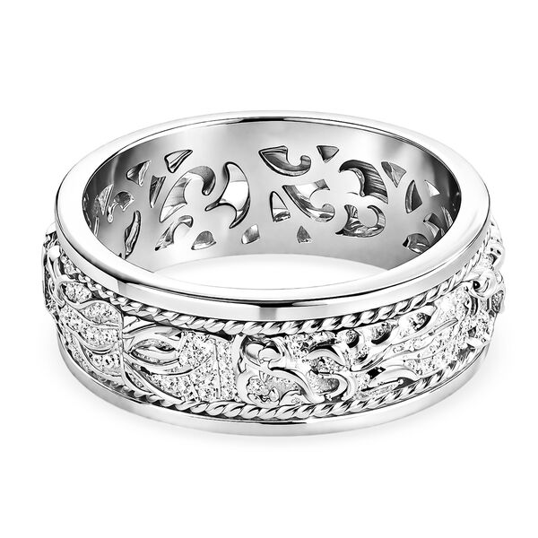 D'Joy 925 Silber Ring (Gr&ouml;&szlig;e 19.00) ca. 7,75g image number 5
