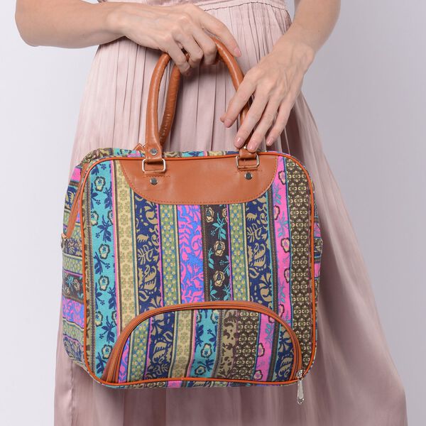 Boho Stil Handtasche, Gr&uuml;n image number 3