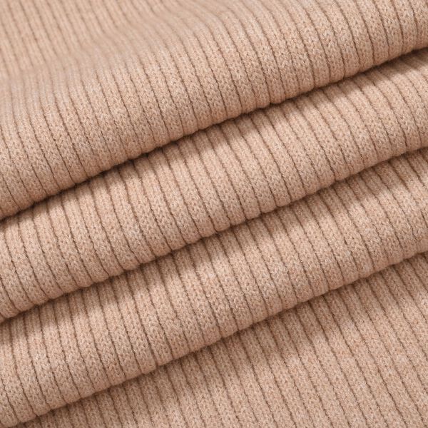 2-tlg. Set Schal und Mütze, beige image number 7