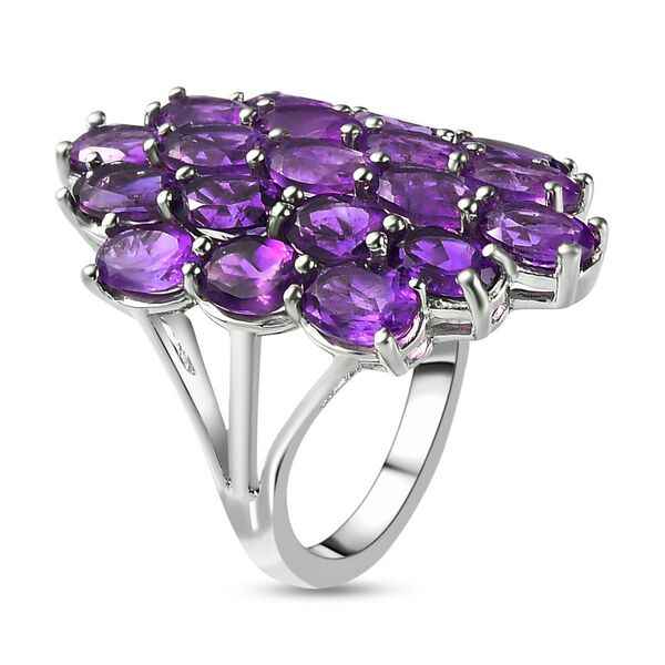 Afrikanischer Amethyst Ring - 7.30 Ct. image number 5