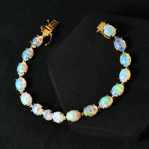 AA kaleidoskopisches, &auml;thiopisches Welo Opal-Armband image number 3