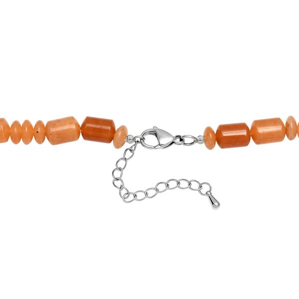 Rote Aventurin 45cm Halskette - 250 ct. image number 5