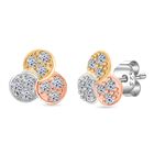 LUXURIANT DIAMOND -Lab Grown Diamant SI-GH Ohrringe 925 Silber ca. 0.52 ct