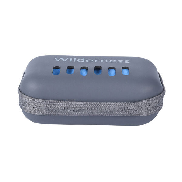 Tragbares und schnelltrocknendes Sporthandtuch, Gr&ouml;&szlig;e 50x100 cm, Blau&nbsp; image number 1