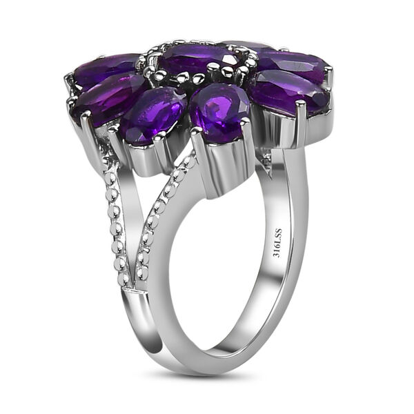 Afrikanisches Amethyst-Schmuckset - 25,63 ct. image number 5