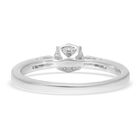 Diamant Ring 925 Silber platiniert  ca. 0,50 ct image number 4