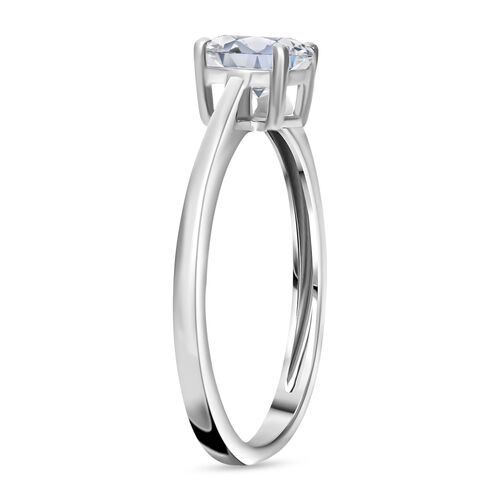 LUXURIANT DIAMOND- IGI zertifizierter VS-D Labor Diamant Ring in 585 Weißgold - 1 ct. image number 8