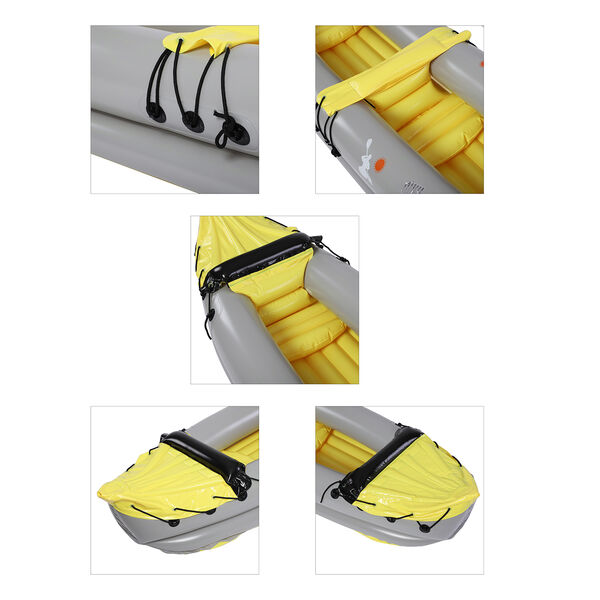 WILDERNESS aufblasbares Kajak, Gelb image number 6