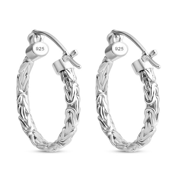 Royal Bali - K&ouml;nigsohrringe, 925 Silber, 6,50g image number 4