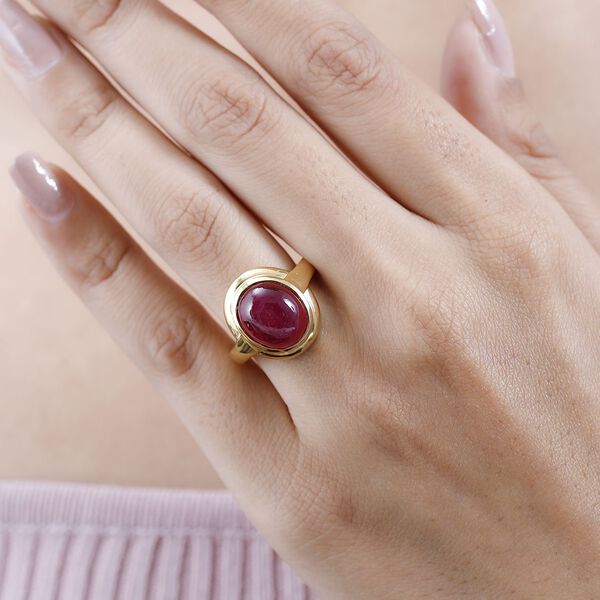 Afrikanischer Rubin-Ring - 8,13 ct. image number 3