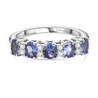 D'Joy Tansanit, Weißer Zirkon Ring 925 Silber rhodiniert (Größe 20.00) ca. 1,01 ct