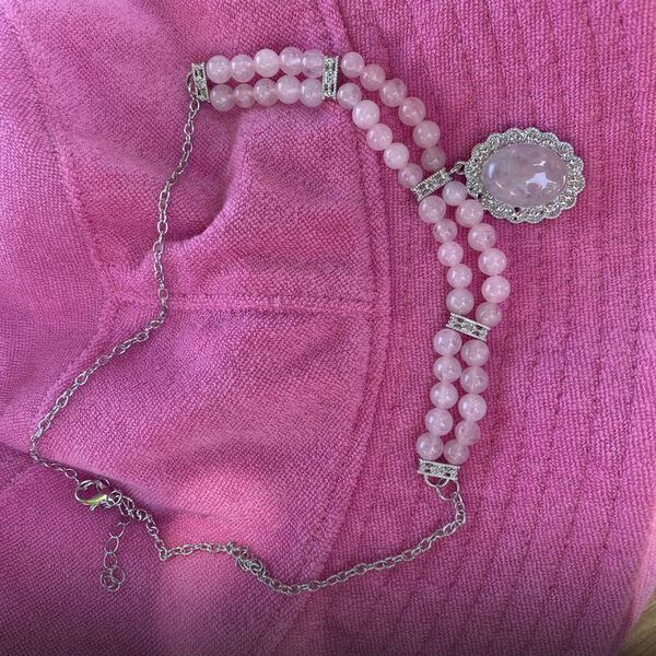 Lapislazuli Halskette, ca. 45 cm, silberfarben ca. 96.00 ct image number 4