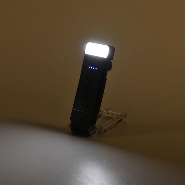 LED-Leselampe, 10,5x3,5cm, Schwarz image number 3