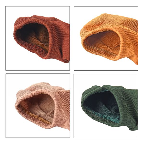 4er Set - Bambussocken mit Silikonferse, 26-30 cm, 41-47, mehrfarbig image number 6