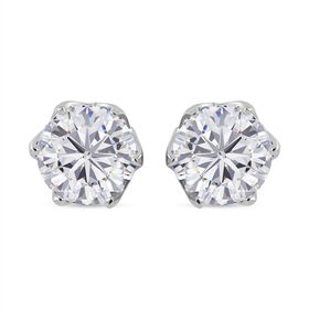 Moissanit Ohrringe - 0,89 ct.