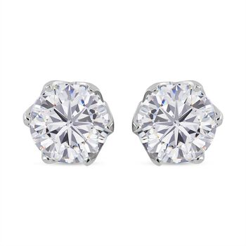 Moissanit Ohrringe - 0,89 ct.